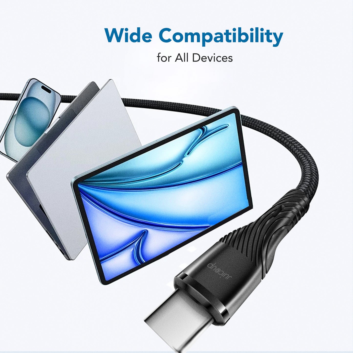 Juice Up Kevlar 60W USB-C to USB-C Cable (1.2M)