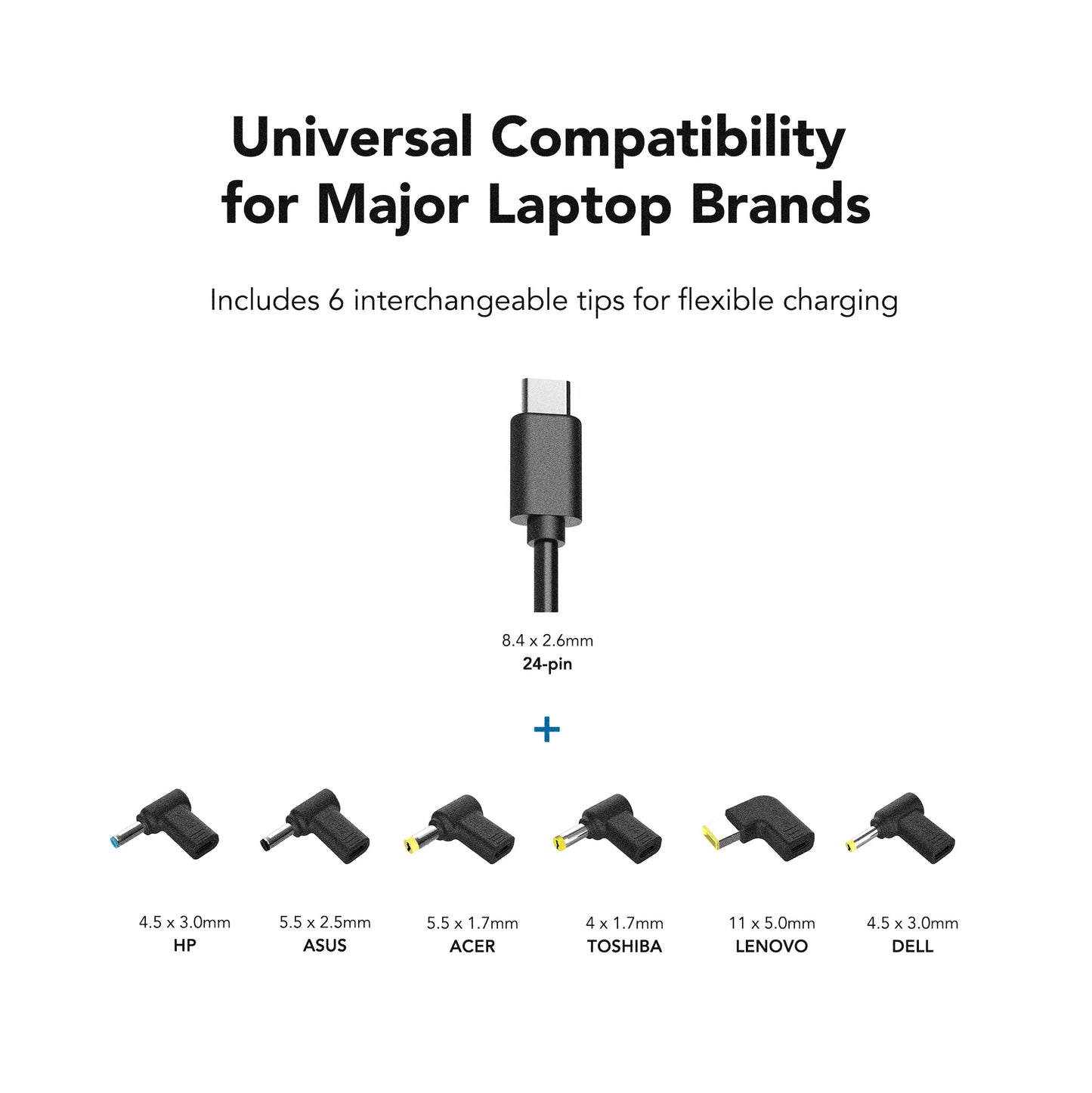Juice Up NoteMate 70W Laptop Power Adapter